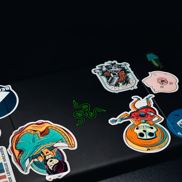 Custom die-cut stickers