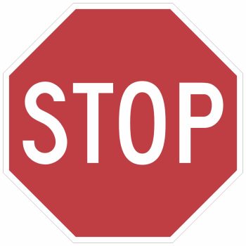 Stop sign